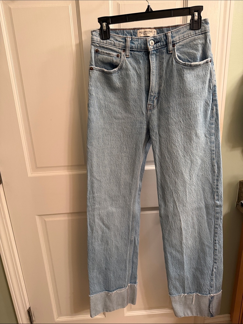 Abercrombie 90s Relaxed Jean High Rise - 2 Long